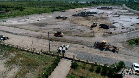 Zərdab rayonunda 4 yaşayış məntəqəsini birləşdirən yol yenidən qurulur VİDEO/FOTO