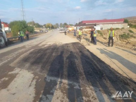 M4 Bakı-Şamaxı-Yevlax avtomobil yolunda nəqliyyatın hərəkəti tam bərpa olunub