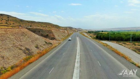 Xudafərin-Qubadlı-Laçın avtomobil yolunun tikintisi sürətlə davam etdirilir VİDEO/FOTO