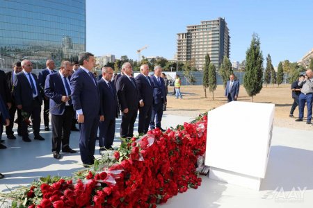 AAYDA-nin rəhbərliyi və əməkdaşları inşası davam etdirilən Zəfər parkında olub FOTO