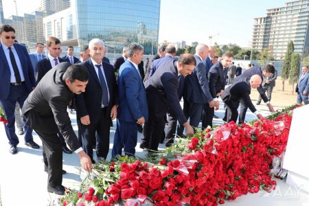 AAYDA-nin rəhbərliyi və əməkdaşları inşası davam etdirilən Zəfər parkında olub FOTO