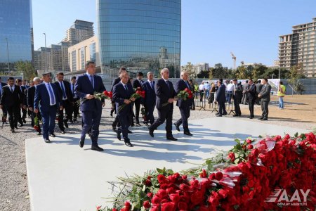 AAYDA-nin rəhbərliyi və əməkdaşları inşası davam etdirilən Zəfər parkında olub FOTO