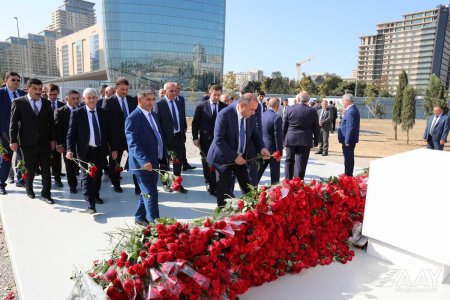 AAYDA-nin rəhbərliyi və əməkdaşları inşası davam etdirilən Zəfər parkında olub FOTO