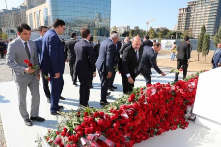 AAYDA-nin rəhbərliyi və əməkdaşları inşası davam etdirilən Zəfər parkında olub FOTO