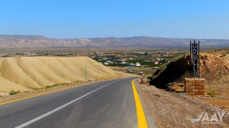 Hacıqabulda 39 km uzunluğa malik 8 kəndin yolu yenidən qurulub VİDEO/FOTO