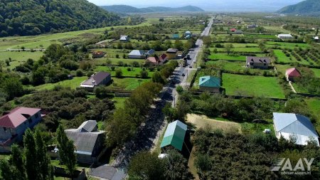 Qax rayonu Aşağı Malax-Qaşqaçay-Armudlu yolunun yenidən qurulması yekunlaşmaq üzrədir VİDEO/FOTO