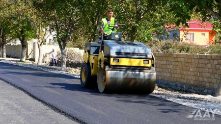 Qax rayonu Aşağı Malax-Qaşqaçay-Armudlu yolunun yenidən qurulması yekunlaşmaq üzrədir VİDEO/FOTO