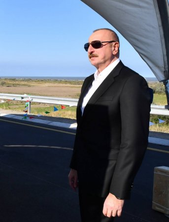 Raqub Həsənov: Prezident İlham Əliyev ödənişli yeni avtomobil yolunun açılışında iştirak edib VİDEO/FOTO