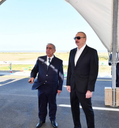 Prezident İlham Əliyev ödənişli yeni avtomobil yolunun açılışında iştirak edib VİDEO/FOTO