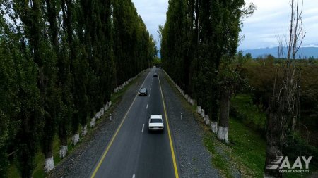 Zaqatalada Əliabad-Bəhmətli-Kürdəmir-Lahıc yolu yenidən qurulub VİDEO/FOTO