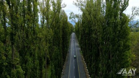 Zaqatalada Əliabad-Bəhmətli-Kürdəmir-Lahıc yolu yenidən qurulub VİDEO/FOTO