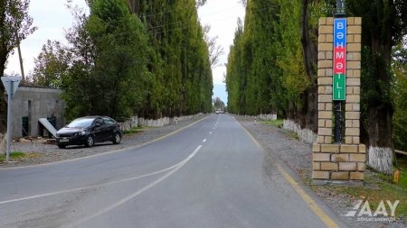 Zaqatalada Əliabad-Bəhmətli-Kürdəmir-Lahıc yolu yenidən qurulub VİDEO/FOTO